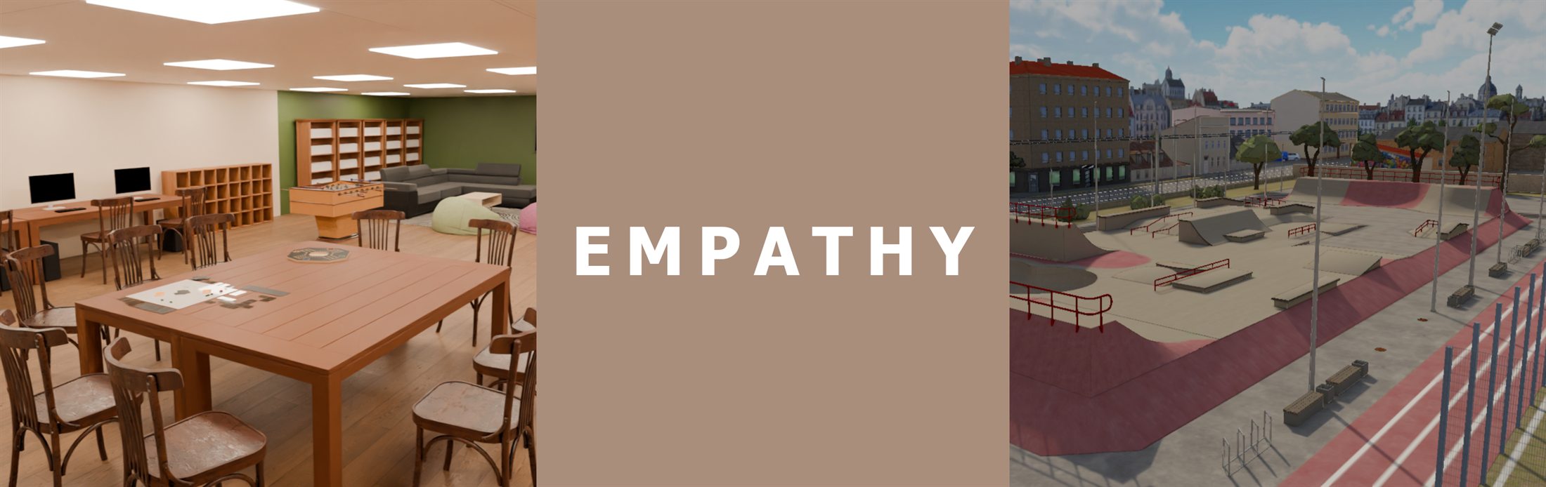 Empathy VR game for teenagers